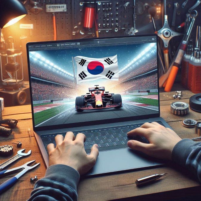 car racing event in korea
